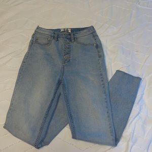 Free People blue jeans